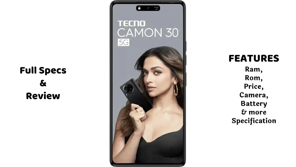 tecno camon 30 5g Tecno Camon 30 5G BIG प्रोसेसर और दमदार बैटरी: नया स्मार्टफोन लॉन्च